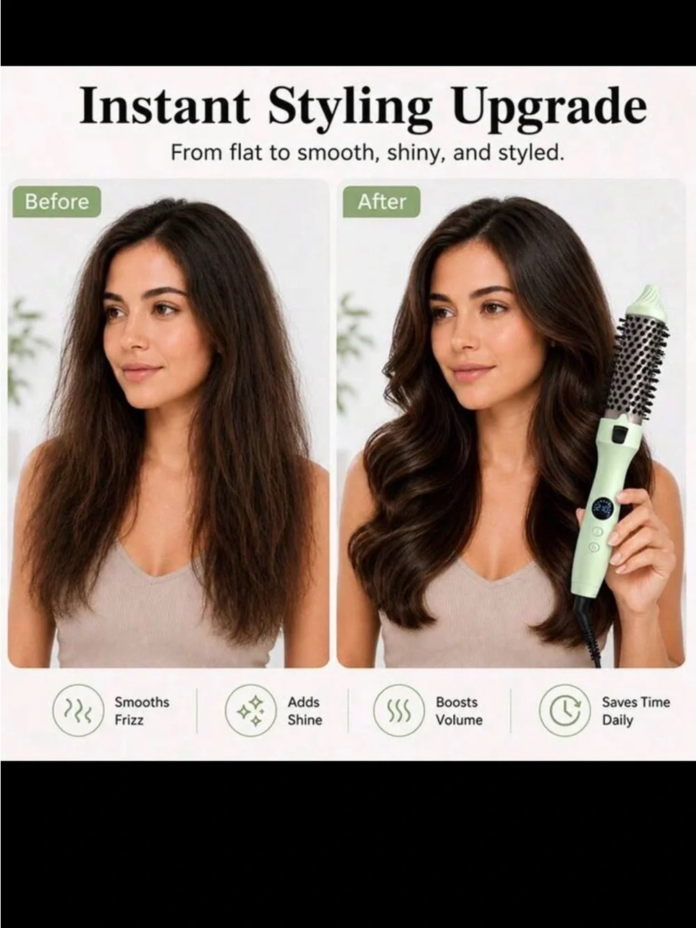 Thermal blowout brush